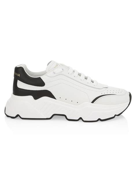 Daymaster Chunky Leather Sneakers .